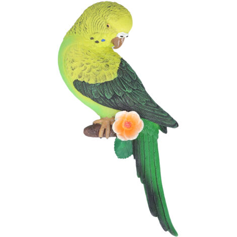 Artificial Bird Environmental Friendly Fine Workmanship Fine Carving Synthetic Resin Bird Simulator