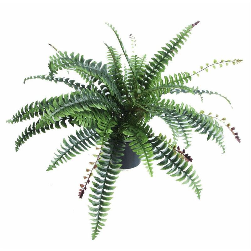 Leaf Artificial Boston Fern Plant 60cm Boston Fern