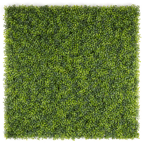 Artificial Boxwood Living Wall Panels - 3 Pack