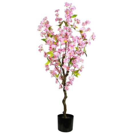 Artificial Cherry Tree - L50 x W50 x H120 cm - Pink