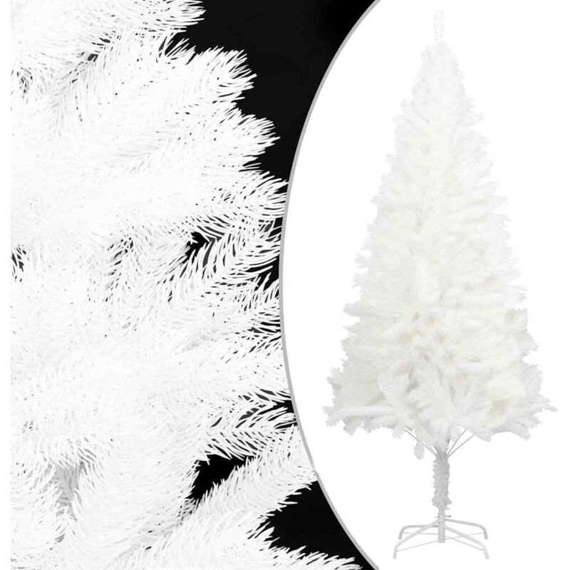 Artificial Christmas Tree Lifelike Needles White 210 Cm Vidaxl
