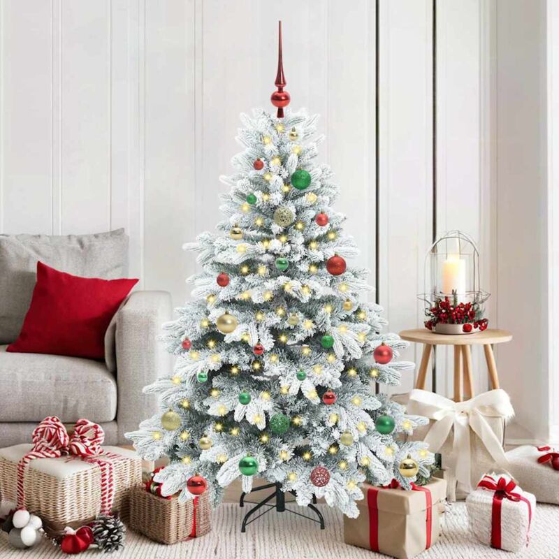 Artificial Christmas Tree With 150 Leds Green 150 Cm Pe And Pvc Vidaxl