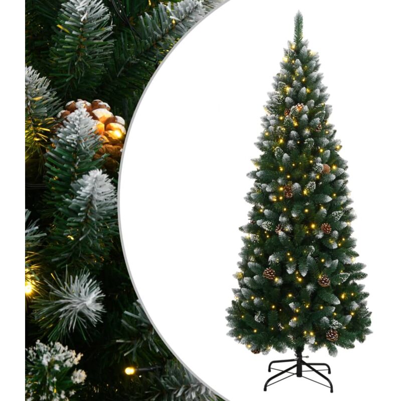 Artificial Christmas Tree 300 Leds 210 Cm Vidaxl