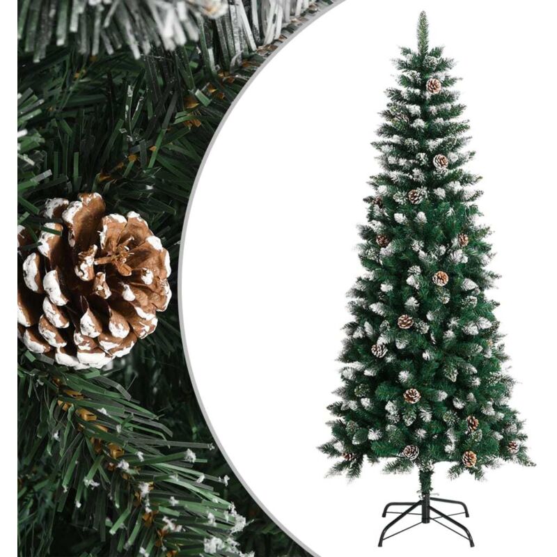 Artificial Christmas Tree With Stand Green 180 Cm Pvc Vidaxl