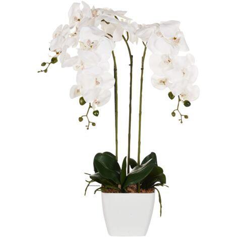 Artificial Plant ORCHID 59 cm White