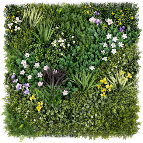 Artificial Spring Bloom Living Wall Panels