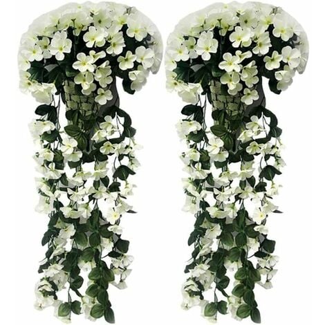 Artificial Hanging Plants, Fake Ivy Leaves Garland Gifts Party Garden  Wedding Wall Home Decor