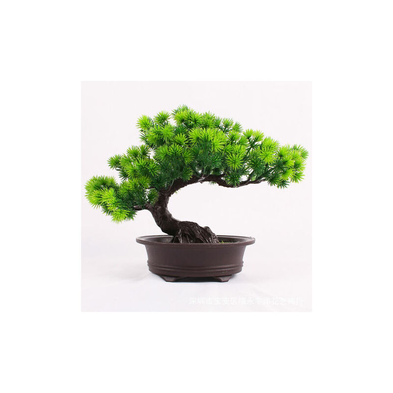 Artificiel bonsaï Arbre Faux Plante décoration en Pot Artificiel Maison Plantes Japonais pin bonsaï Plante de Hauteur pour la décoration de la Maison