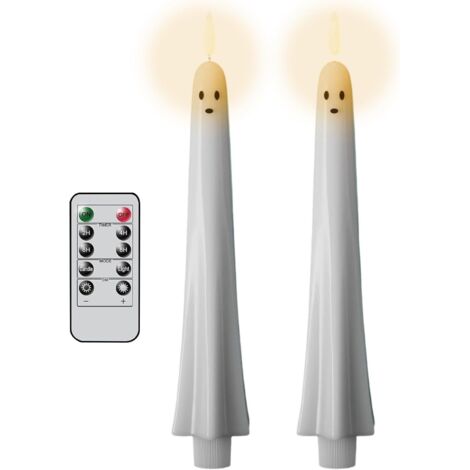 artificielles fantmes piles pour Halloween chemine intrieur