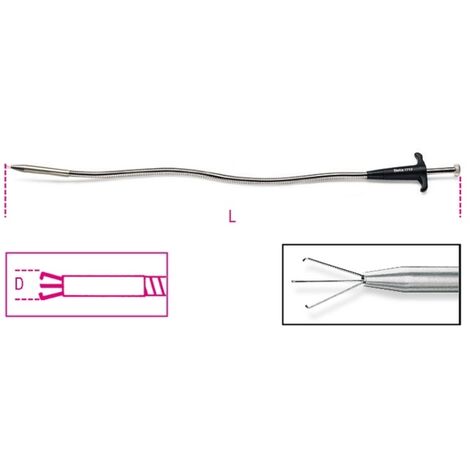 LHKJ Pinza Telescopica Afferra Oggetti Magnetico Artiglio Asta