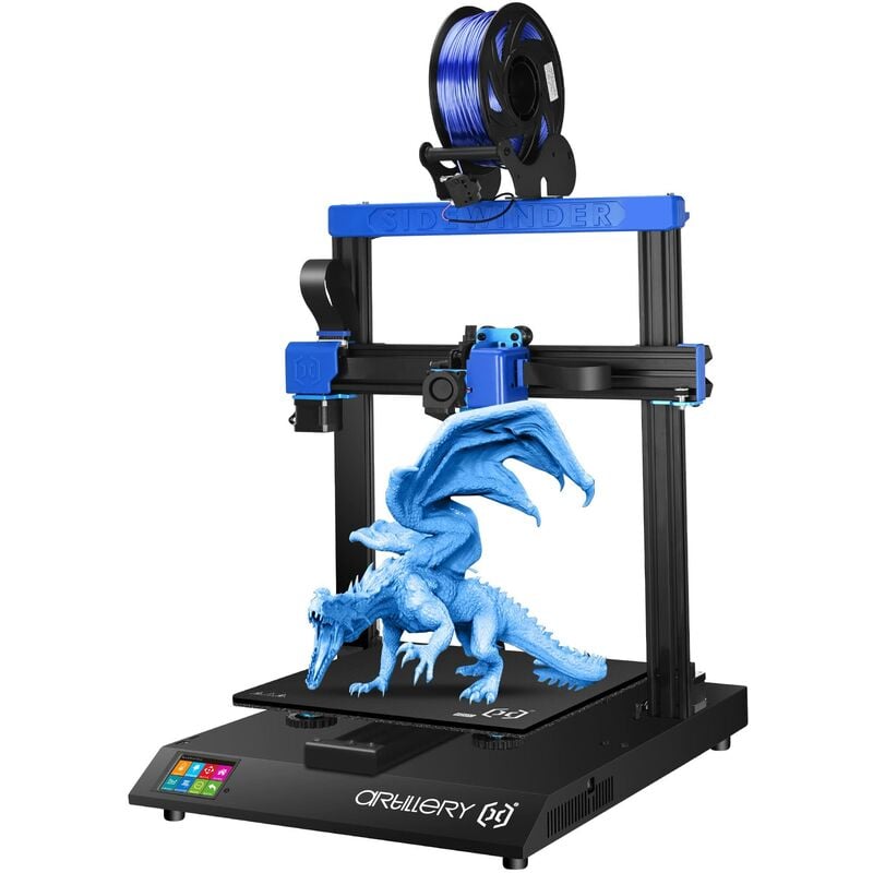 Sidewinder X2 Imprimante 3D, 300300400mm, 95% Pré-assemblée, Système Dual z, Écran Tactile tft - Artillery