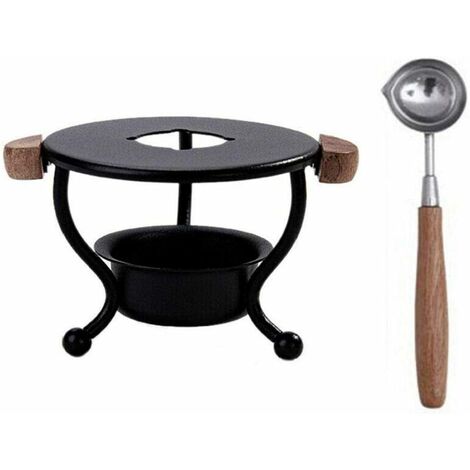 Artisanat Outils de peinture Cire feu four de fusion de cire d'étanchéité fusion cuillère 2PCS