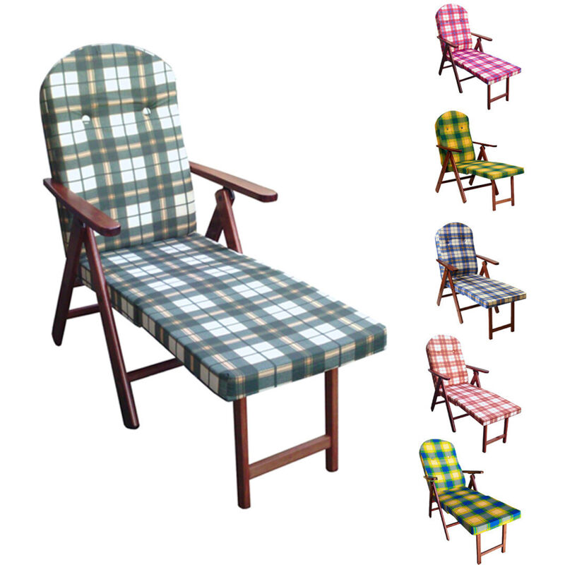 ArtLegno Amalfi fauteuil inclinable en hêtre extensible 108x65x60cm Couleur: Marron