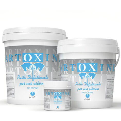 ARTOXINE pasta defaticante e decongestionante applicabile sulle lesioni: secchiello 10kg