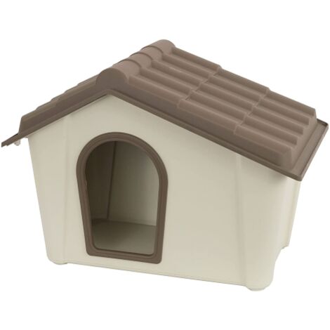 Artplast – Niche extérieure pour chiens et grands chats 57,3x39,4x41,8 cm – Polypropylène résistant aux intempéries – Lavable et léger – Anti-odeurs