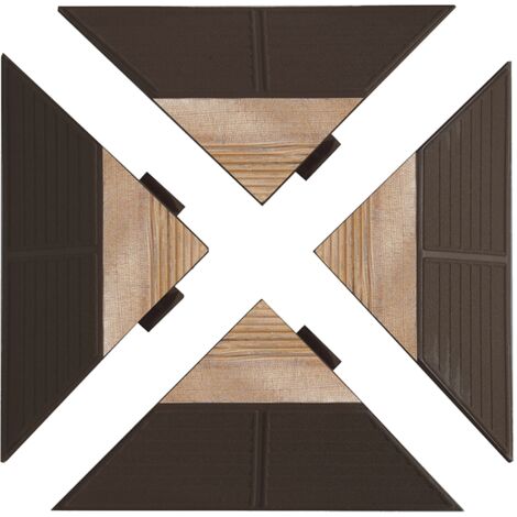 ArtPlast Set de 4 Esquinas Madera COMBI-WOOD