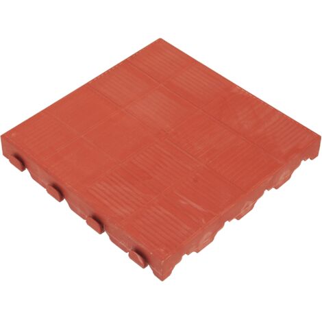 ArtPlast Suelo para terraza 39x39x4,8 cm Superficie 0,15m²  Colección COMBI -  Terracota