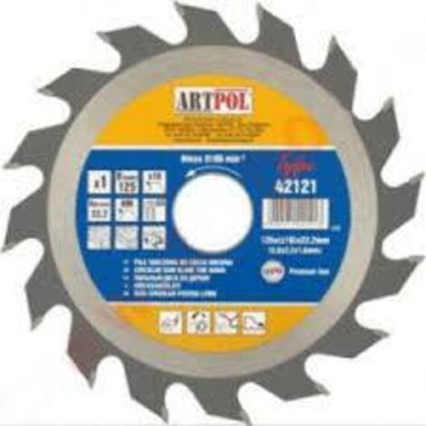 ARTPOL - Lame de scie circulaire de main 230 x 30,0 mm, bois 60 T