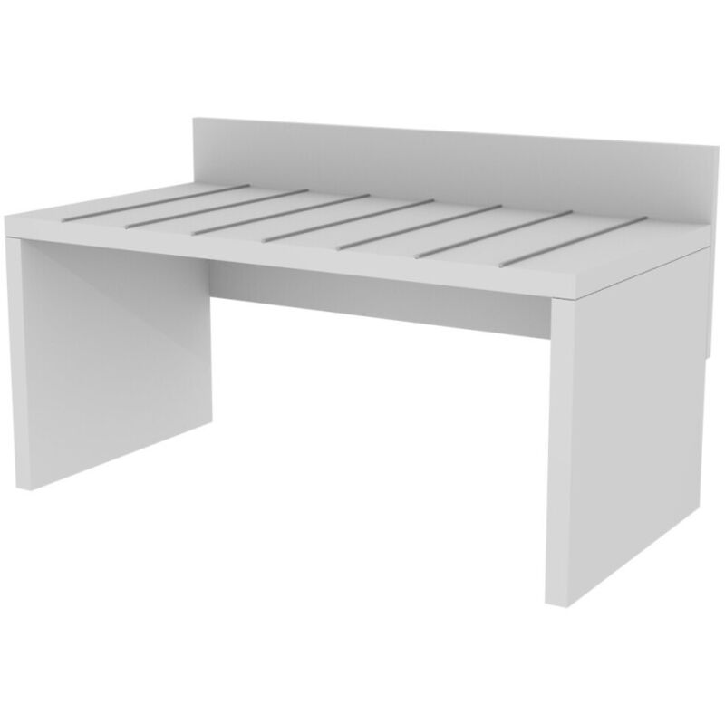 Porte-valise design sur pied - Stabilité et style pour vos valises - blanc