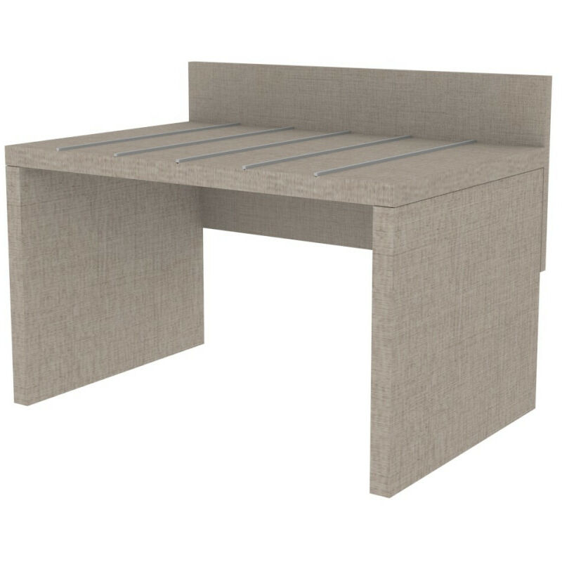 Porte-valise design sur pied - Stabilité et style pour vos valises - Effet tissu