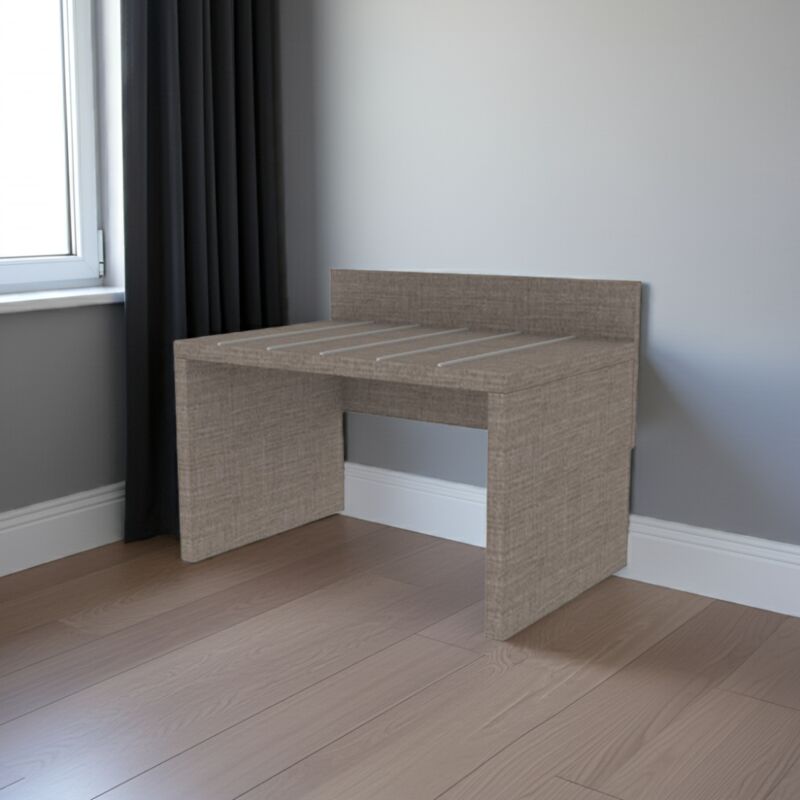 Porte-valise design sur pied - Stabilité et style pour vos valises - Gris fumée