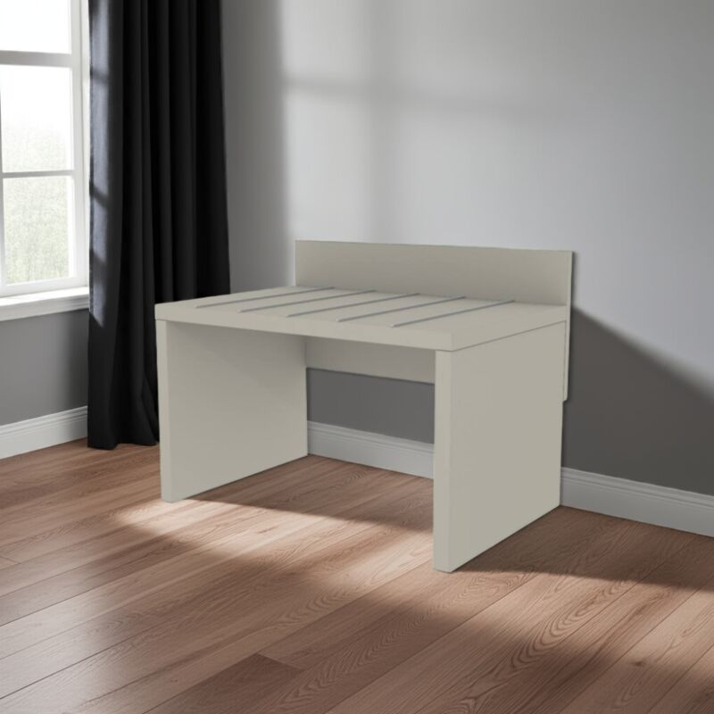 Mobilfino Camerette - Porte-valise design sur pied - Stabilité et style pour vos valises - Cappuccino écru