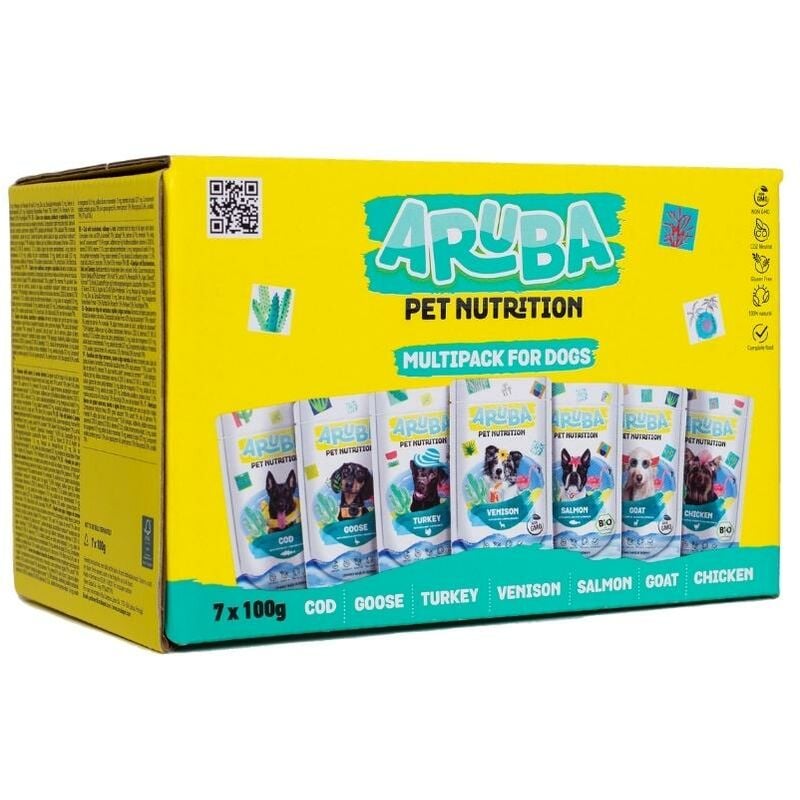 

Aruba Multipack para Perros 7 x 100 g Comida húmeda