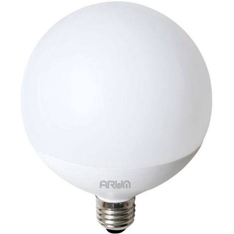 Arum Lighting – Ampoule LED G120 E27 18W – Équivalent 120W – 1850 lumens – Blanc neutre 4000K – Angle de diffusion 270°