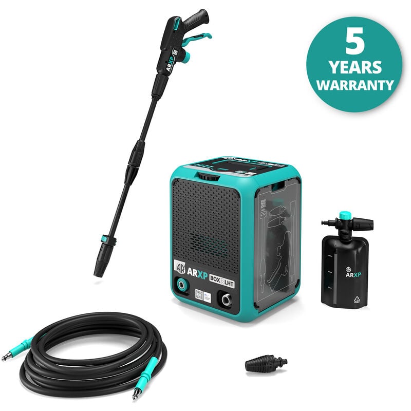 Nettoyeur Haute Pression BOX3 150LHT Compact (1900 w, 150 bar, 460 l/h) - Arxp