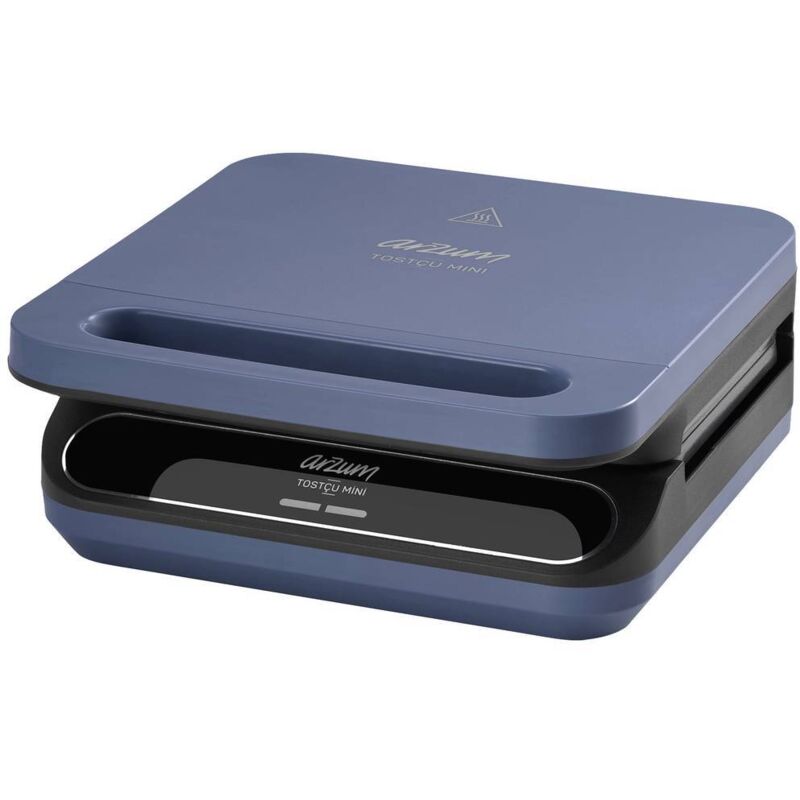 Arzum - AR2052- dm Machine à croque-monsieur revêtement anti-adhésif bleu foncé