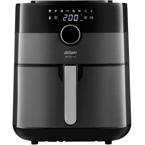 Arzum AR2074-G friggitrice ad aria calda nera e argento 6 litri