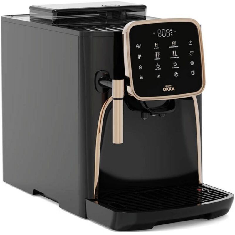 OK0030-0400 Cafetière bronze avec embout de mousseur à lait Y193433 - Arzum