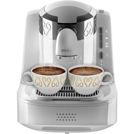 arzum Okka Machine à expresso moka blanc, argent S333061