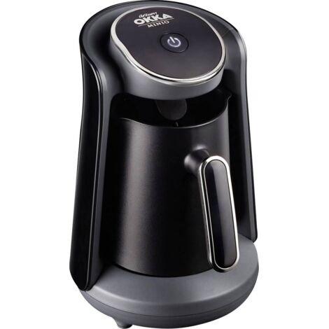 Arzum OKKA MINIO machine à café turc noir et chrome 4 tasses