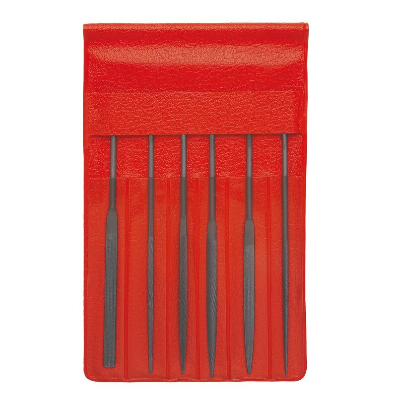 Compositions de 6 limes aiguilles T2 140mm en trousse Facom AS.6L140T2A