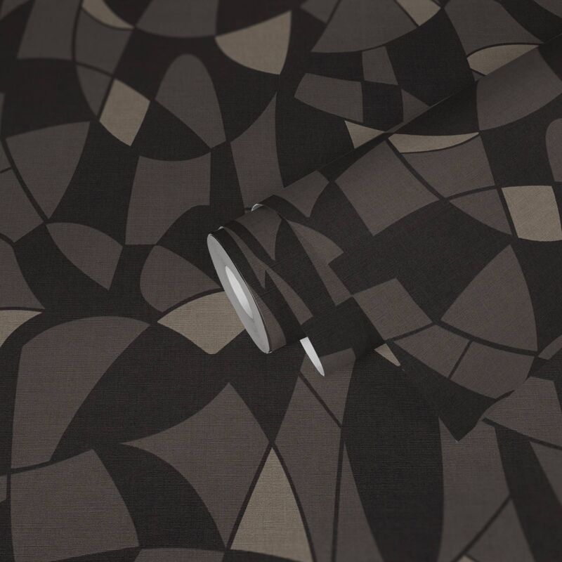 A.s. Creations A.s. Creation Antigua 390934 Vliestapete Grafisch 10.05 X 0.53 M Schwarz Wohnzimmer Schlafzimmer Flur Küche Esszimmer Badezimmer Bad Arbeitszimmer