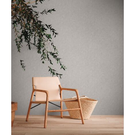 A.S. Creation  Beton Vol. 2  386393  Vliestapete  Einfarbig  10.05 x 0.53 m  Grau  Wohnzimmer  Schlafzimmer  Flur  Küche  Esszimmer  Badezimmer  Bad  Arbeitszimmer  Büro  Diele