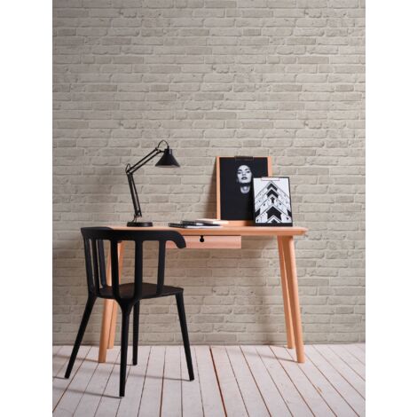 A.S. Creation Elements  355813  Vliestapete Steinoptik  0.53 m x 10.05 m  Grau