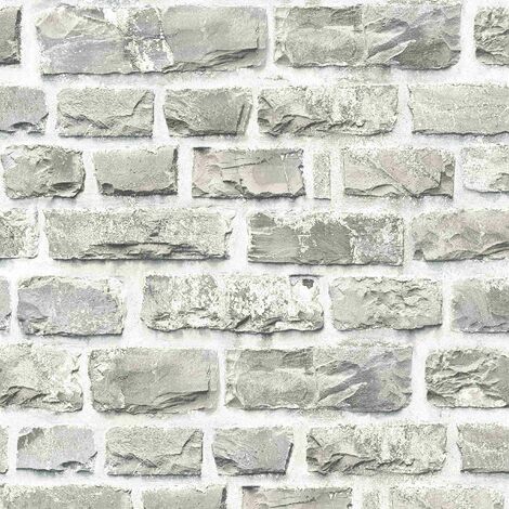 A.S. Creation Elements  361402  Vliestapete Steinoptik  0.53 m x 10.05 m  Beige