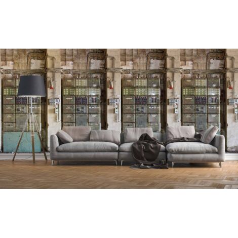 A.S. Creation Fototapete Livingwalls The Wall II 392631 Ein Motiv pro Rolle 2.80 x 1.59 m Industrial Bunt
