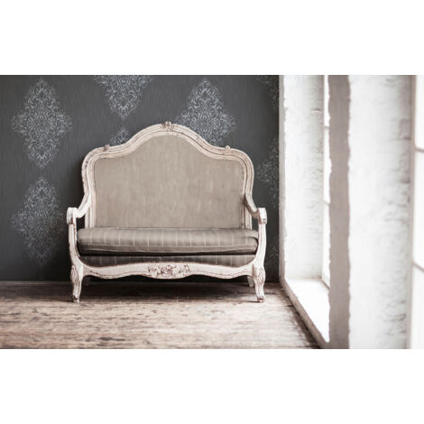 A.S. Creation Luxury Wallpaper  319454  Vliestapete Barock  0.53 m x 10.05 m  Grau