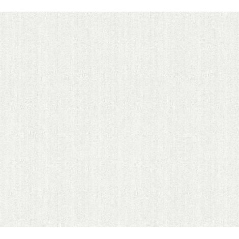 A.S. Creation Meistervlies  354521  Vliestapete Streifen  0.53 m x 10.05 m  Weiß