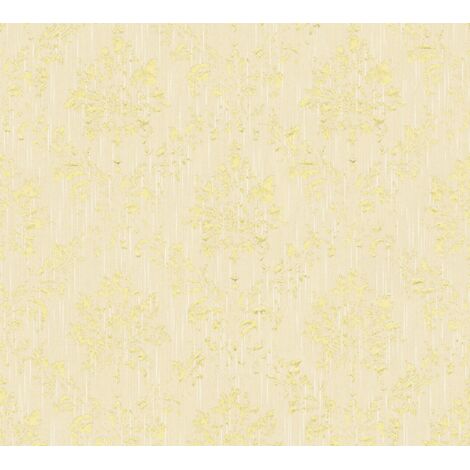A.S. Creation Metallic Silk  306623  Vliestapete Barock  0.53 m x 10.05 m  Beige