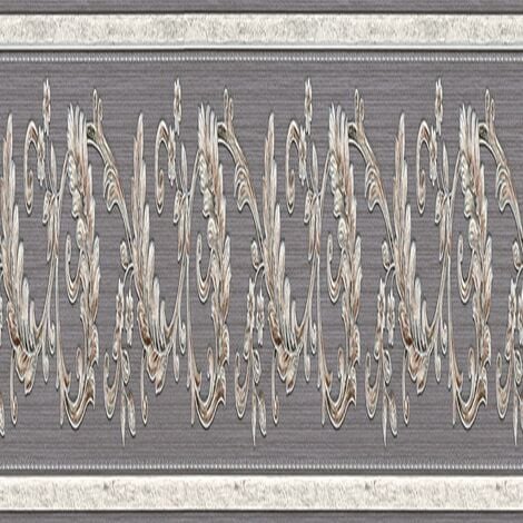 Tapetenbordüre Silber gebürstet Wanddeko Abnehmbare Wandbordüre Selbstklebend  Tapete Wasserdicht PVC Sockelleiste Selbstklebend 5cm x 500cm : :  Baumarkt