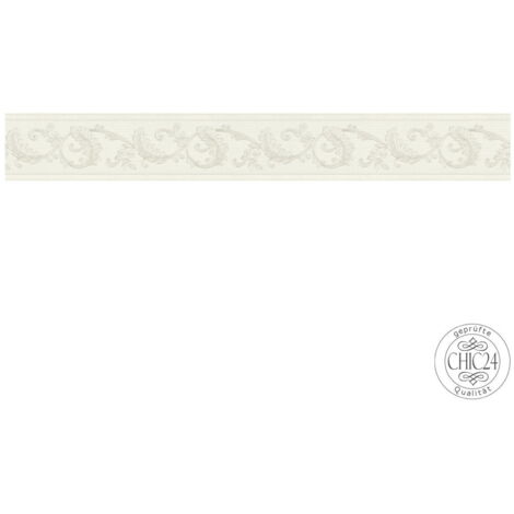 A.S. Creation Only Borders  369143  Vliestapete selbstklebend Barockoptik  0.08 m x 5 m  Beige
