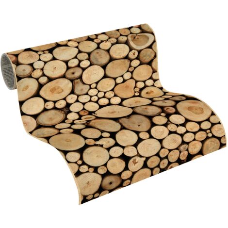 A.S. Creation Pop.up Panel 2  300701  Folie selbstklebend Holzoptik  0.35 m x 2.5 m  Beige