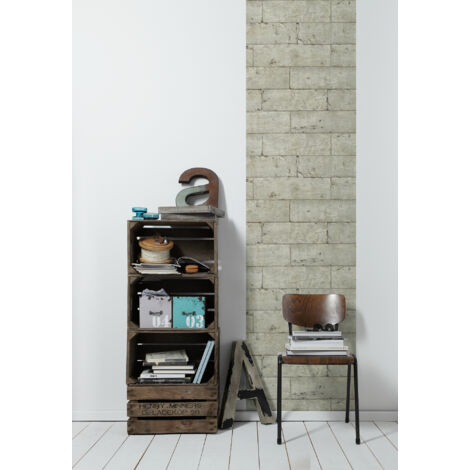 A.S. Creation Pop.up Panel 3D 368471 Folie selbstklebend Steinoptik 0.52 m x 2.5 m Beige