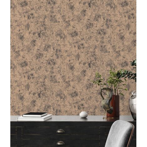 A.S. Creation  Premium Wall 2  389694  Vliestapete  Einfarbig  10.05 x 0.53 m  Gold  Wohnzimmer  Schlafzimmer  Flur  Küche  Esszimmer  Badezimmer  Bad  Arbeitszimmer  Büro  Diele
