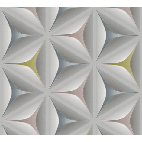A.S. Creation Scandinavian 2 960422 Vliestapete Blumen 0.53 m x 10.05 m Bunt