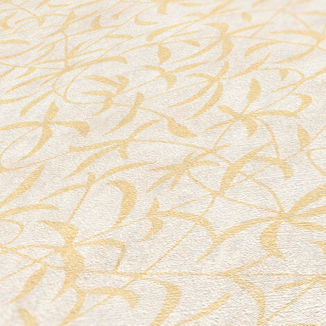 A.S. Creation  Terra  389204  Vliestapete  Blumenoptik  10.05 x 0.53 m  Creme  Wohnzimmer  Schlafzimmer  Flur  Küche  Esszimmer  Badezimmer  Bad  Arbeitszimmer  Büro  Diele